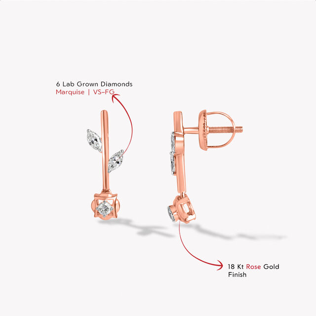 Petal Powered Drop Earrings,,hi-res image number null