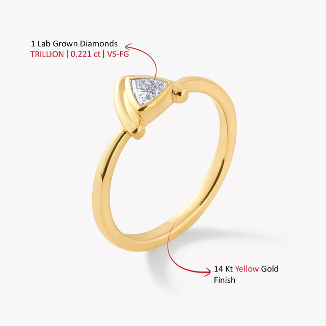 Trilliane Crest Solitaire Ring,,hi-res image number null