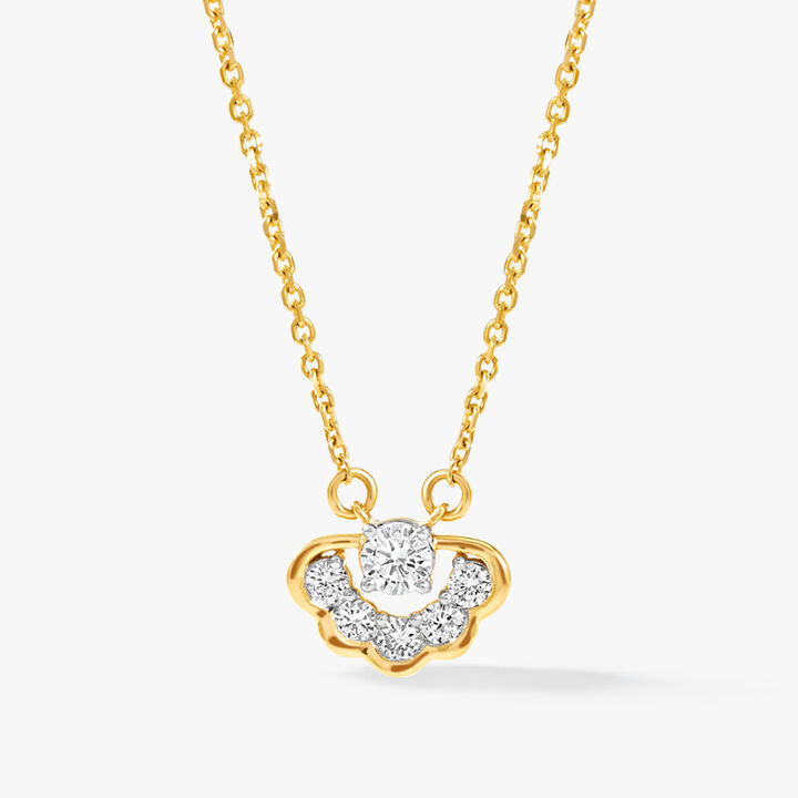 Fan Me Fancy Pendant with Chain
