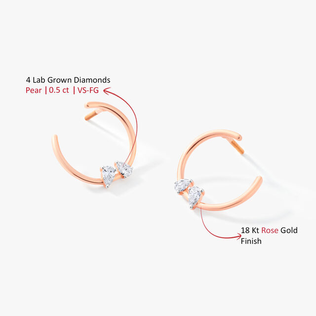 Elara Orange Peel Hoops,,hi-res image number null
