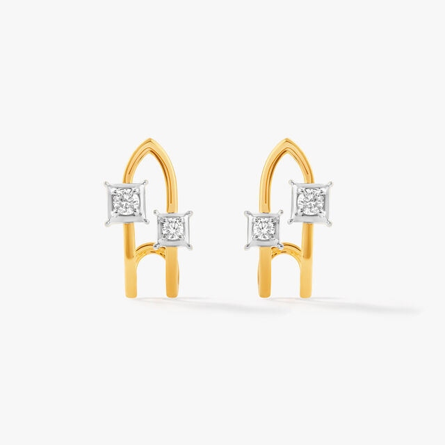 Loop Logic Stud Earrings,,hi-res image number null