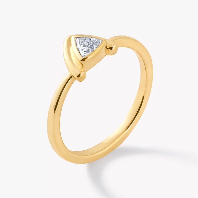 Trilliane Crest Solitaire Ring,,hi-res image number null