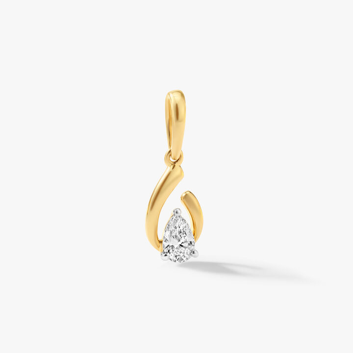 Caught in a Curve Pendant