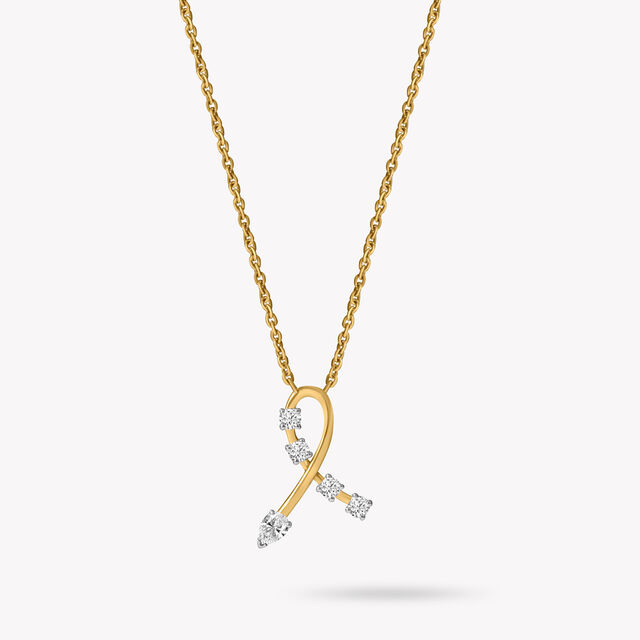 The Last Stroke Pendant With Chain,,hi-res image number null