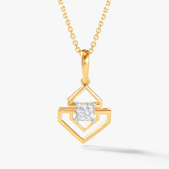 Edge of Desire Pendant with Chain