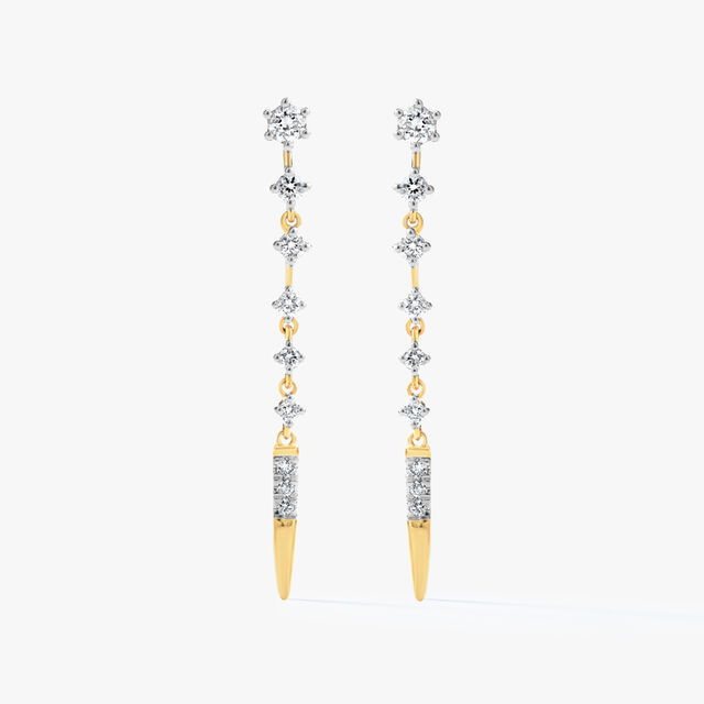 Freefall Spike Drop Earrings,,hi-res image number null