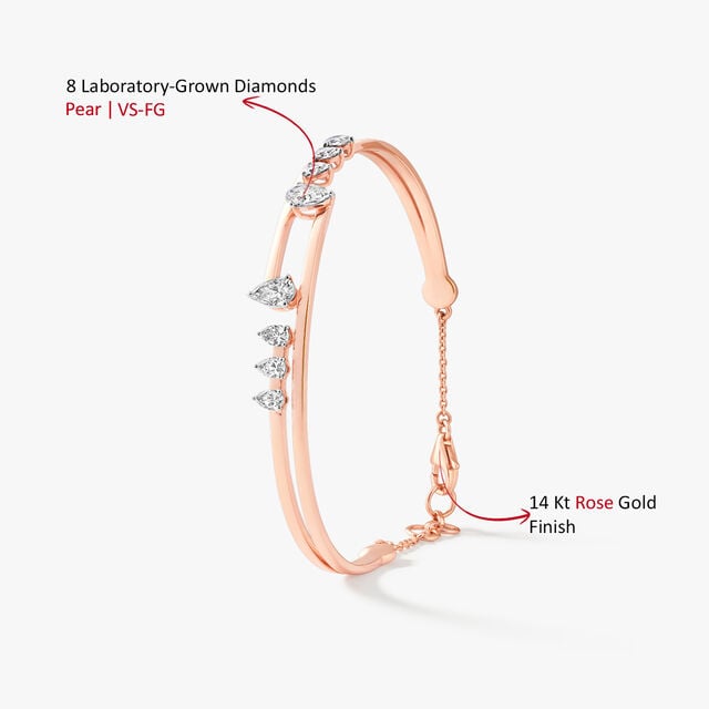 Pear Conspiracy Bangle,,hi-res image number null