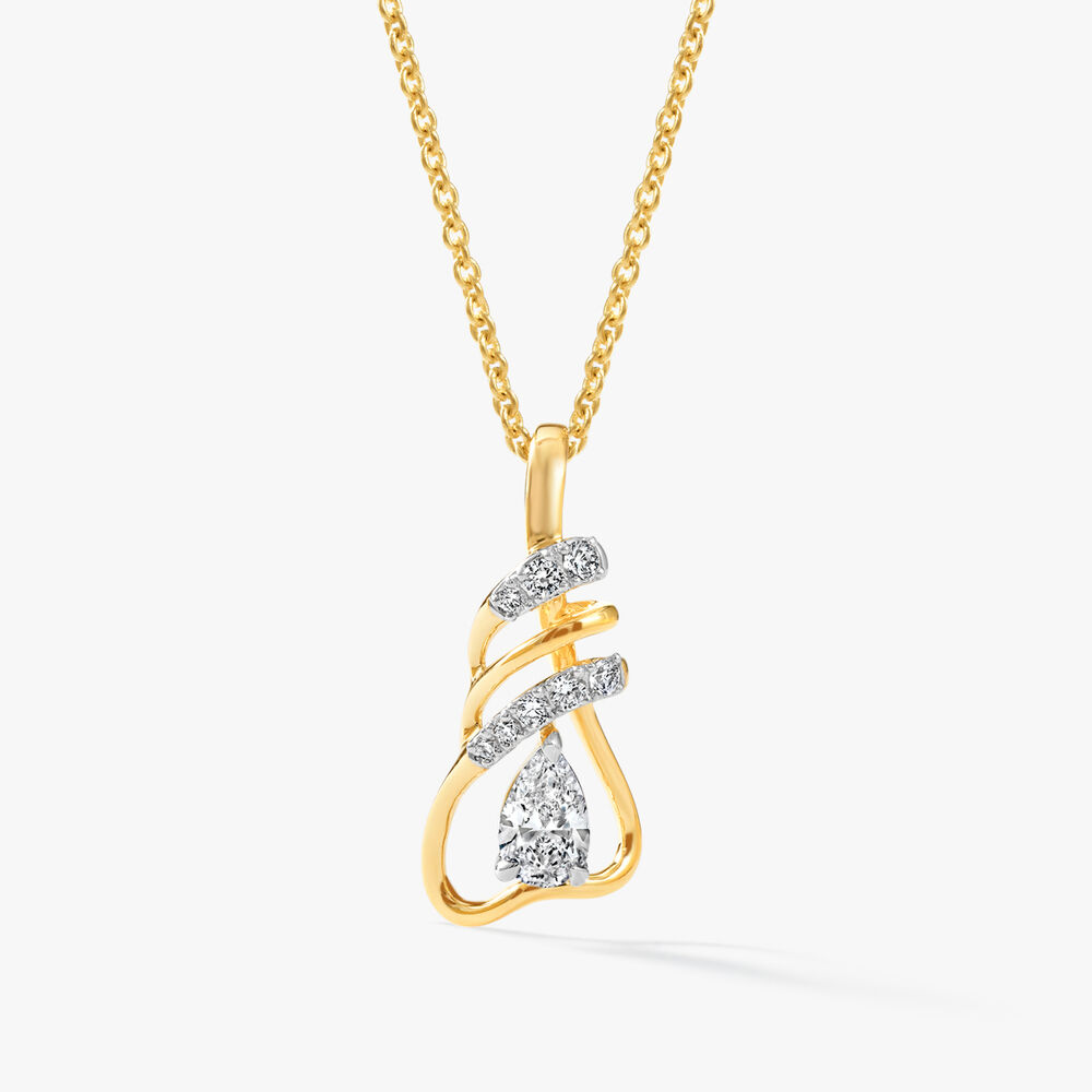 Twist of Want Pendant With Chain,,hi-res image number null