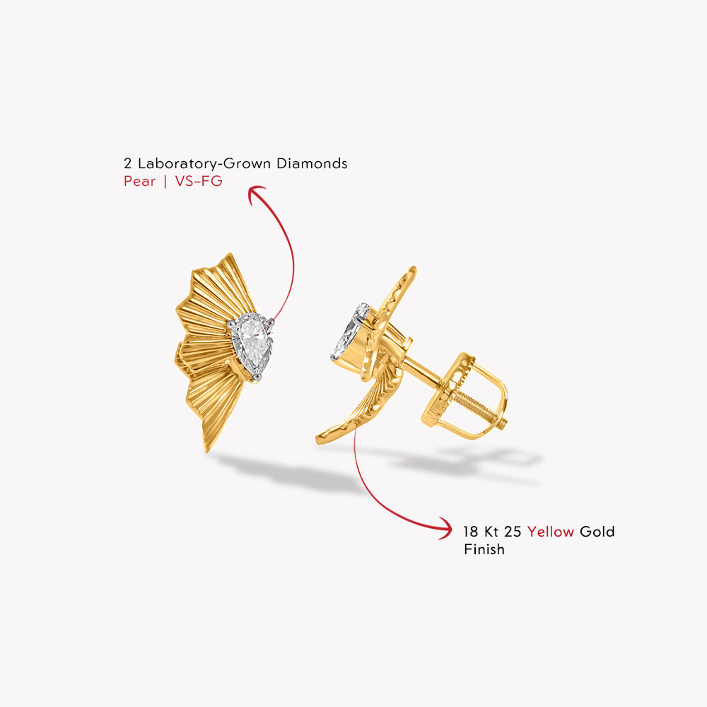 Spread The Drama Stud Earrings,,hi-res image number null