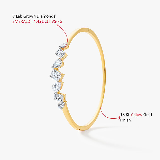 Aurelia Cascade Bangle,,hi-res image number null