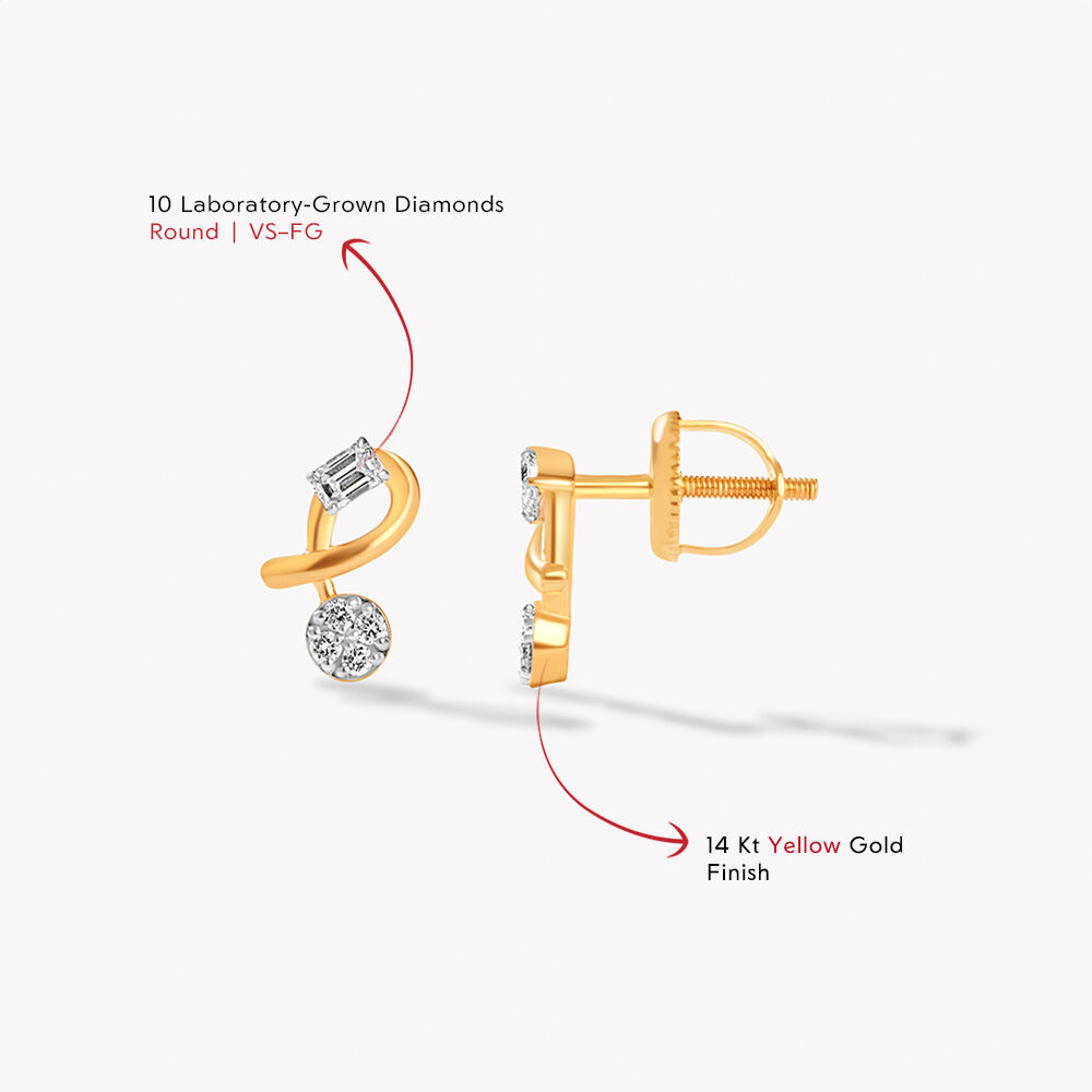 Swing By Stud Earrings,,hi-res image number null