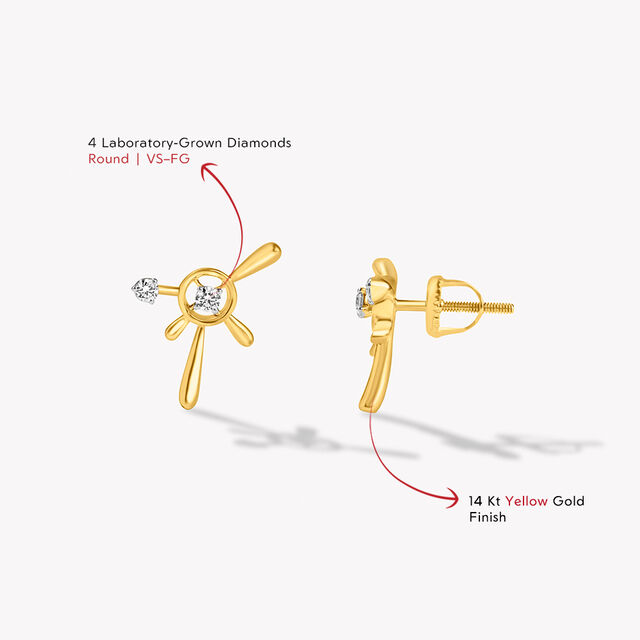 Sunshine Drama Stud Earrings,,hi-res image number null