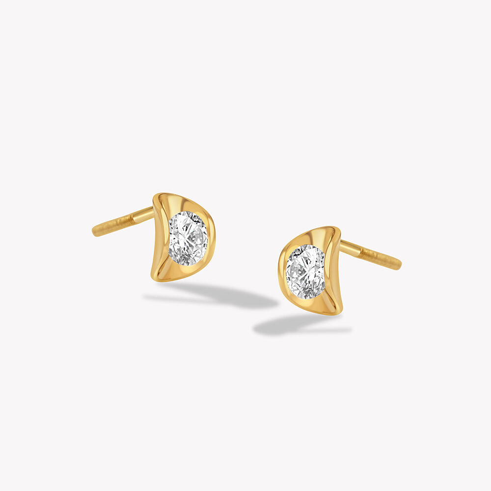 Fold And Hold Stud Earrings,,hi-res image number null