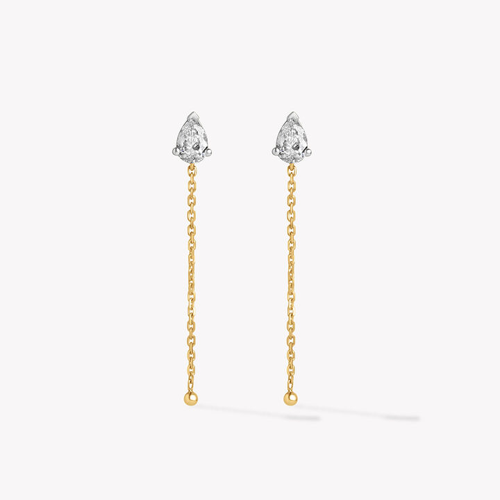 Long Game Drop Earrings