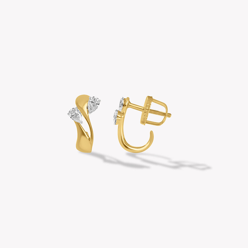 Pear Control Stud Earrings,,hi-res image number null