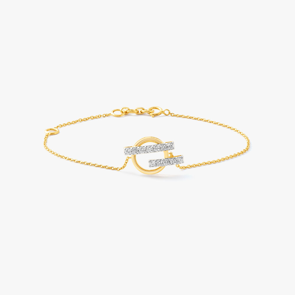 Line Meets Loop Bracelet,,hi-res image number null
