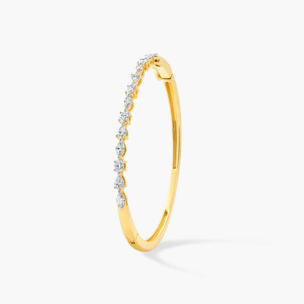Marquise Elara Line Bangle,,hi-res image number null