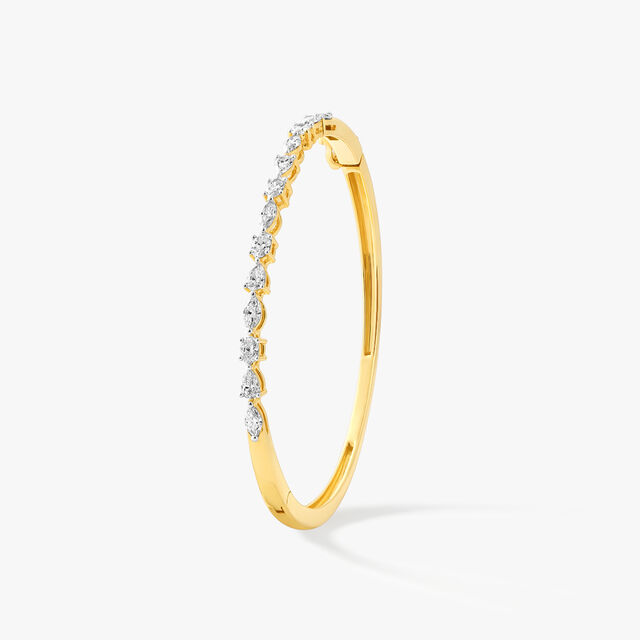 Marquise Elara Line Bangle,,hi-res image number null