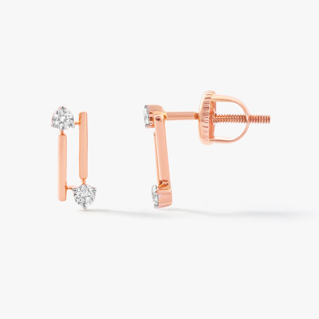 Opposites Align Stud Earrings,,hi-res image number null