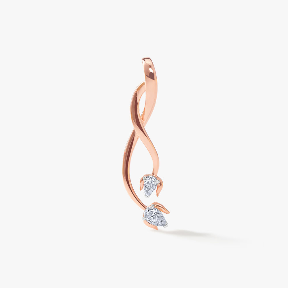 Leaf Me Glittering Pendant,,hi-res image number null