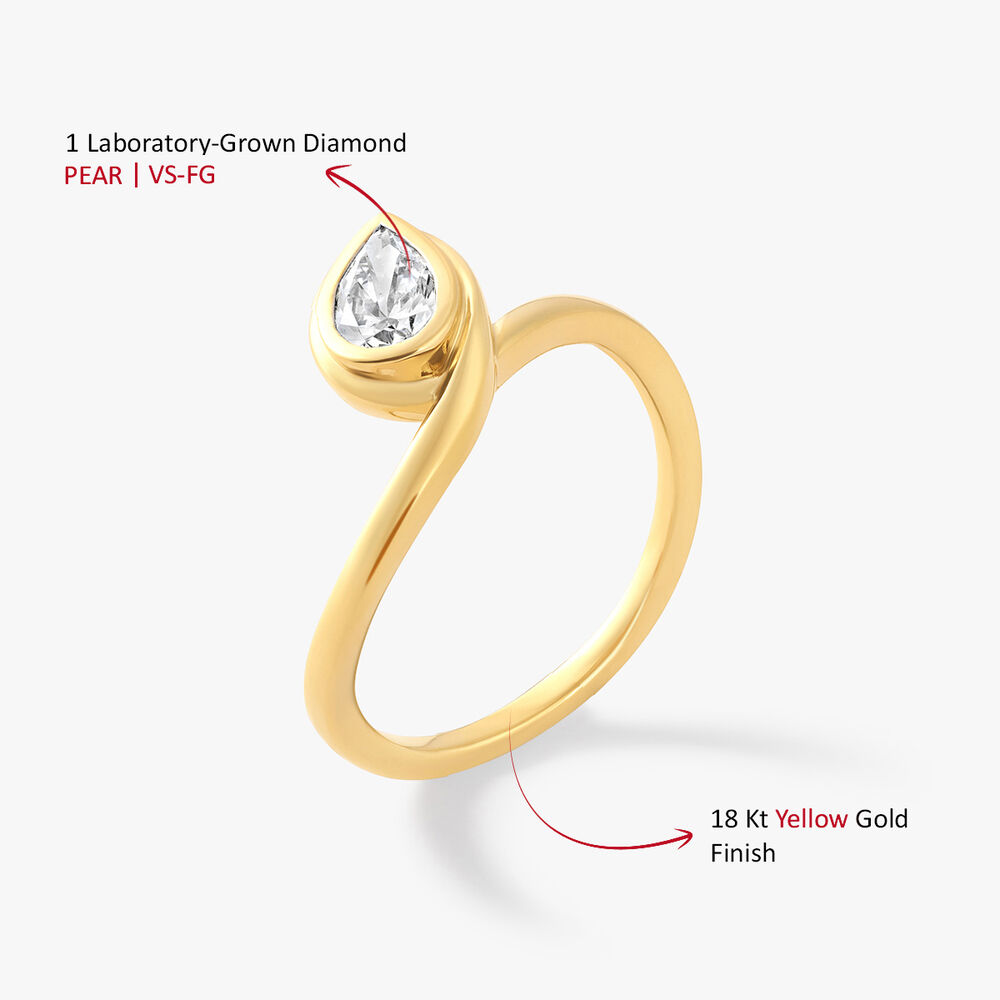 Celestine Flow Pear Ring,,hi-res image number null