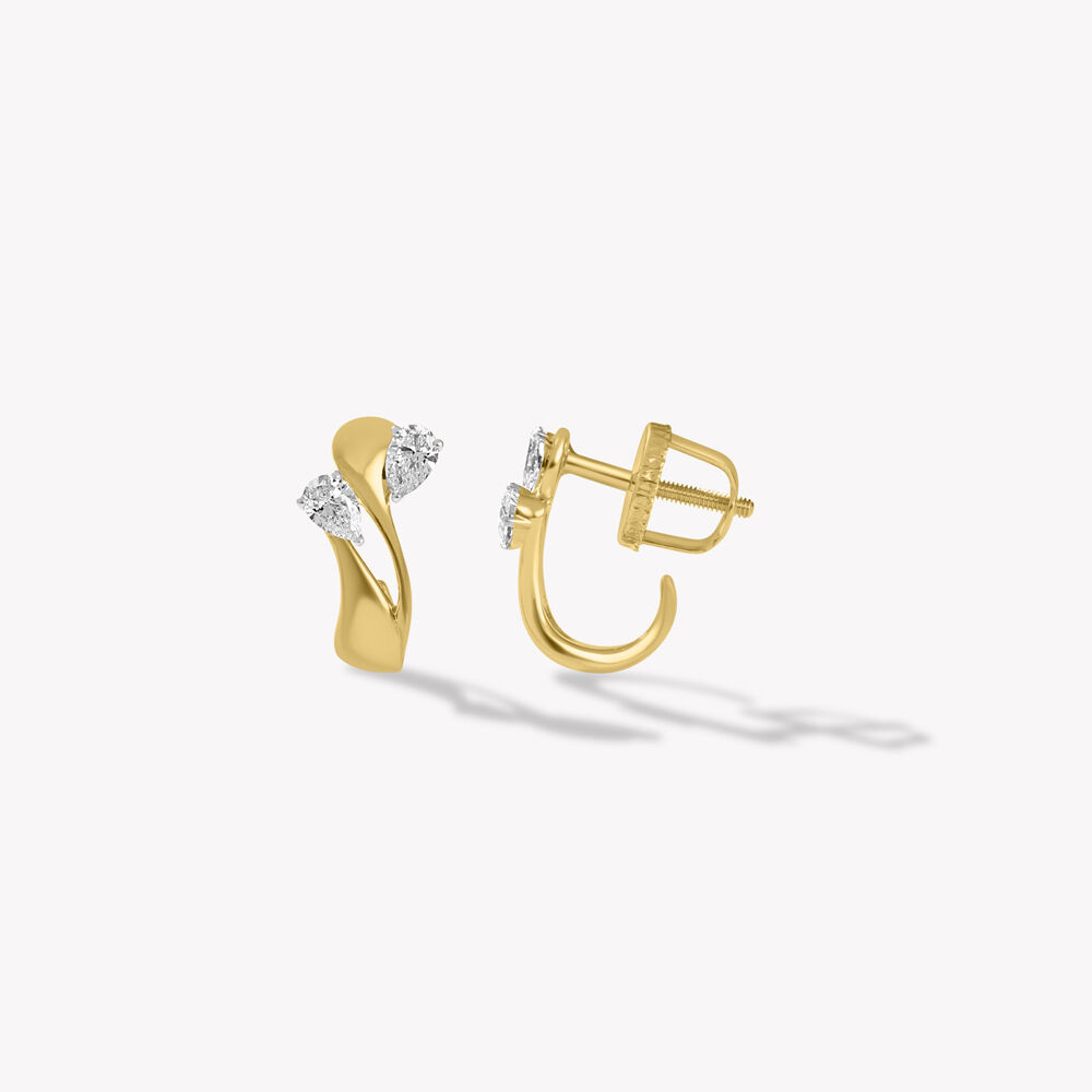 Pear Control Stud Earrings,,hi-res image number null