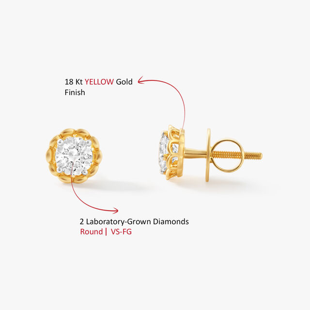 Petal Power Stud Earrings,,hi-res image number null