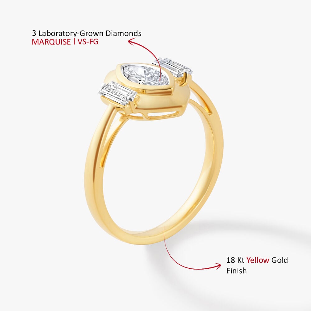Regal Marquise Baguette Ring,,hi-res image number null