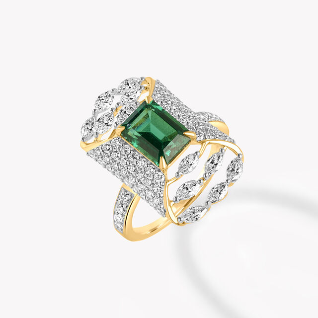 Green Flag Ring,,hi-res image number null