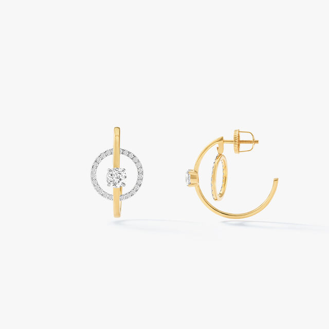 Drop the Mic Hoops,,hi-res image number null