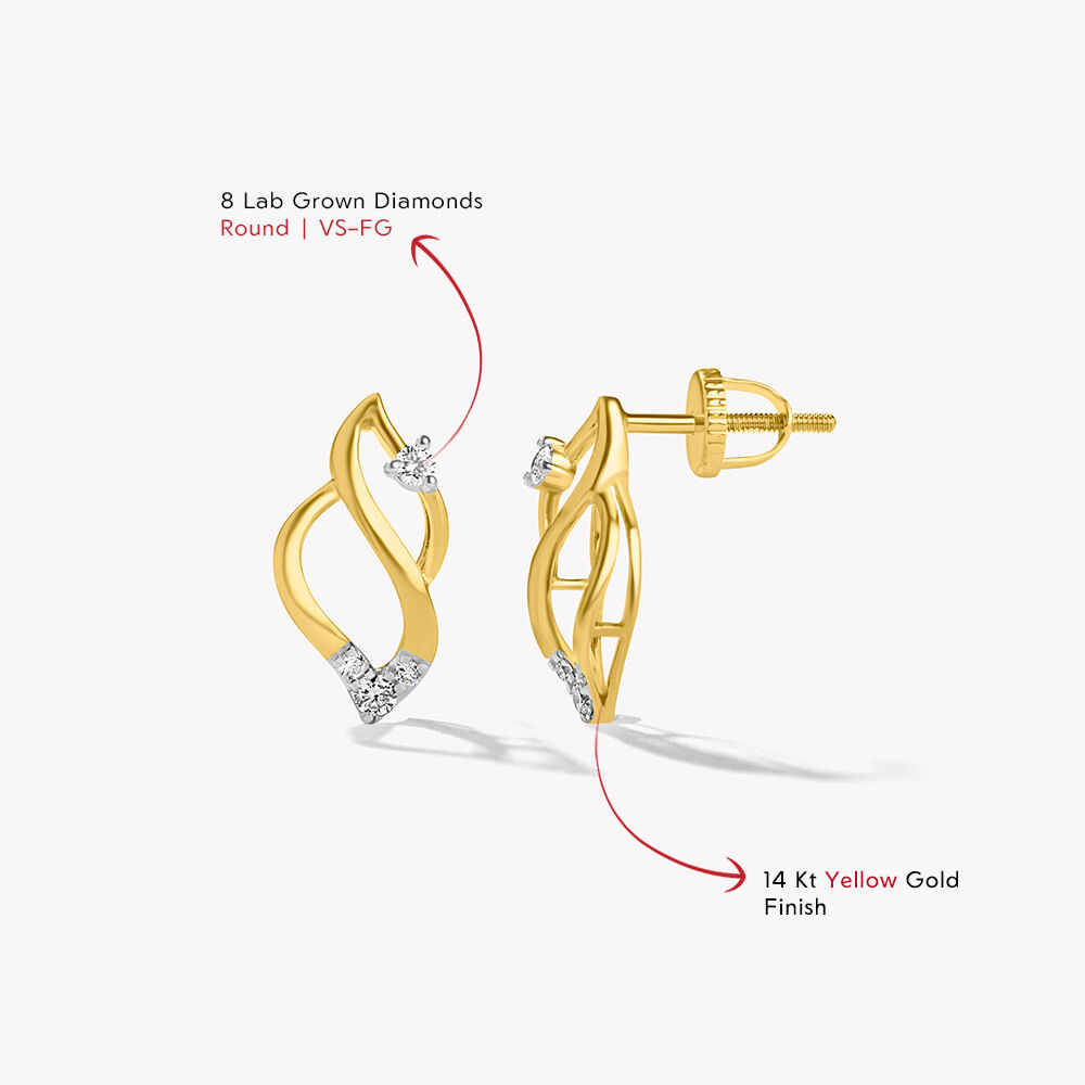 Ride The Wave Stud Earrings,,hi-res image number null