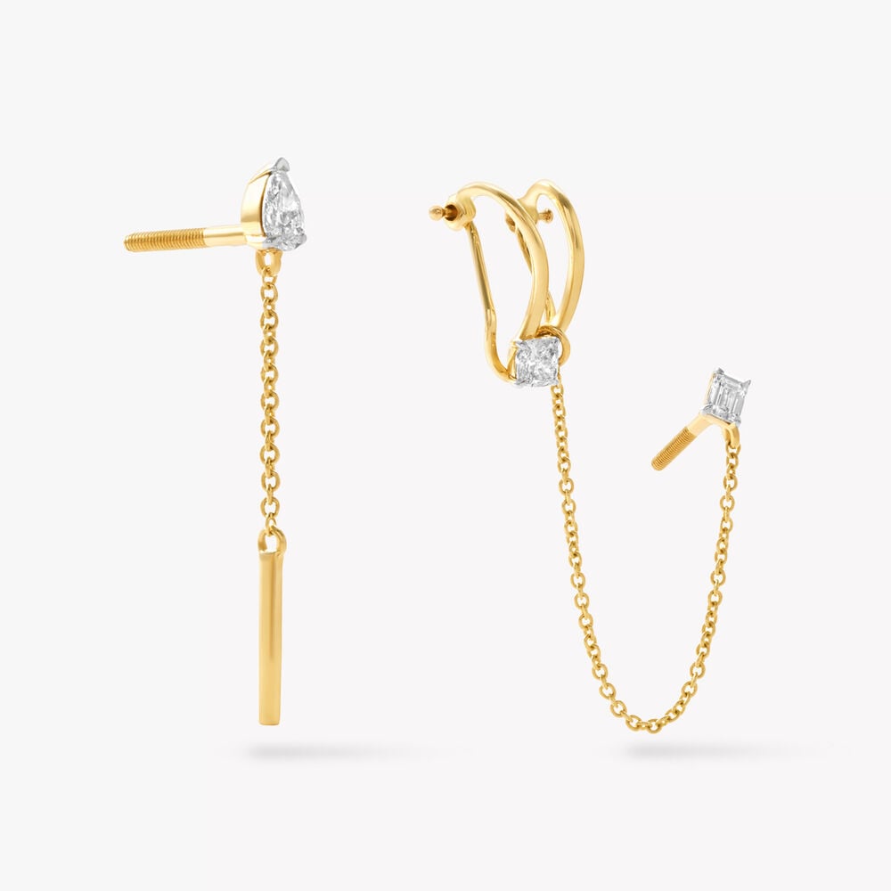Chain & Charm Earrings,,hi-res image number null