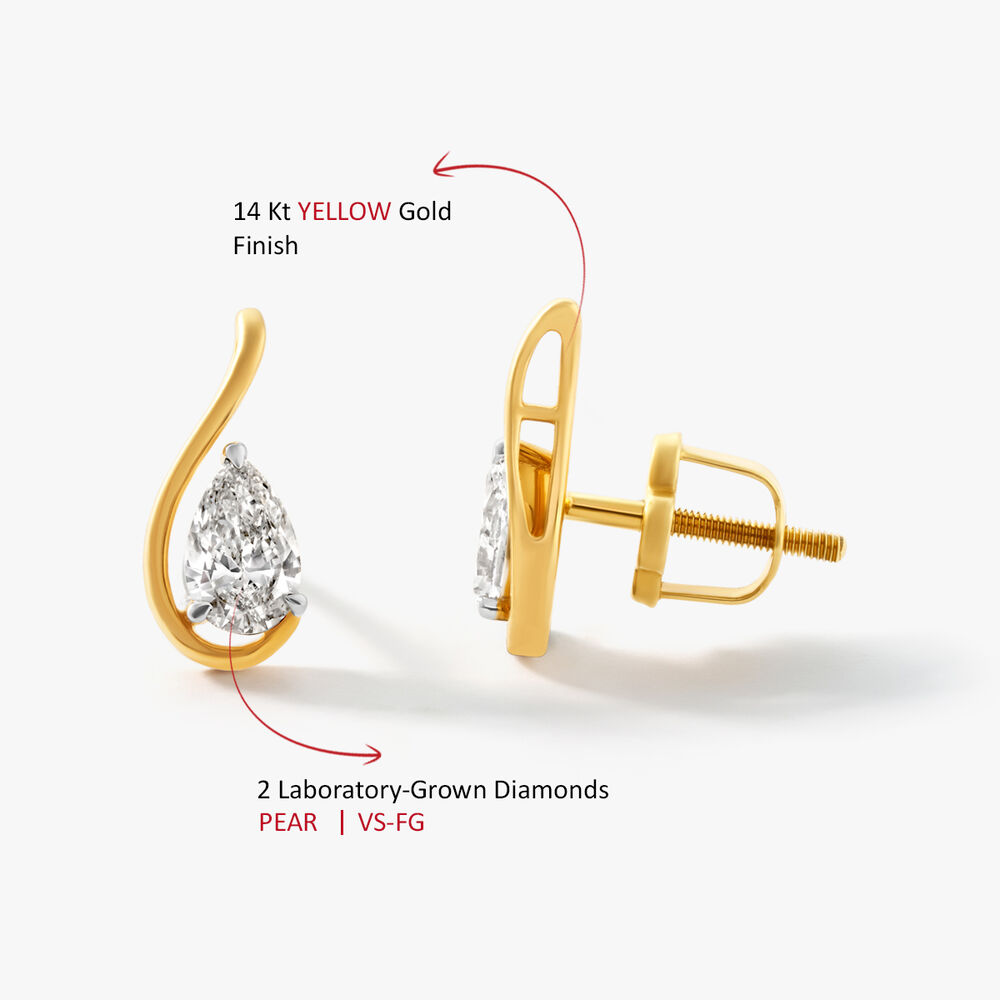 Climb And Shine Stud Earrings,,hi-res image number null