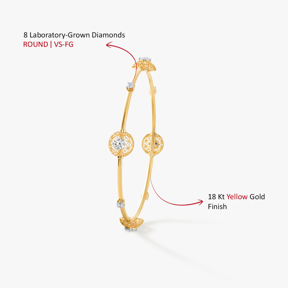 Celestia Lattice Bangle,,hi-res image number null